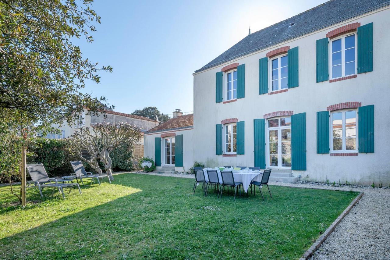 Villa Demeure Familiale De Prefailles Pour 12 Personnes Exterior foto